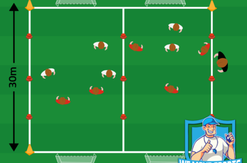 Onder 14 voetbal oefeningen