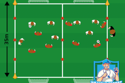 Onder 14 voetbal oefeningen