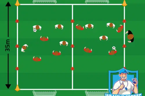Onder 14 voetbal oefeningen